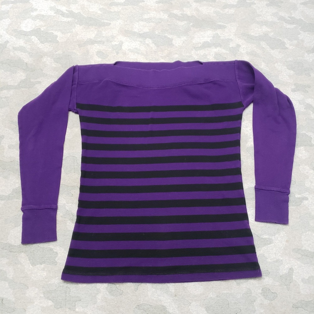 Lauren Ralph Lauren Sweater Womens Small Purple Pullover Long Sleeve